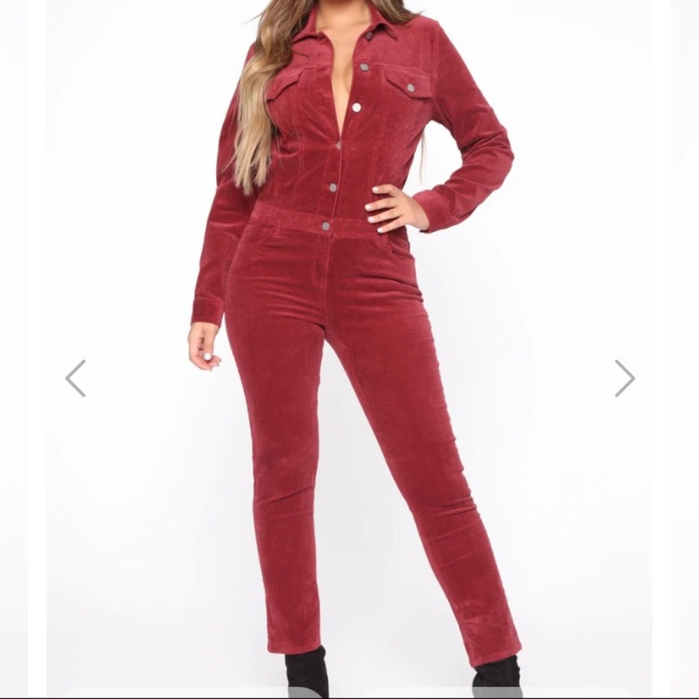 Fashionova Cord Jumpsuit xs